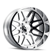 CALI OFF-ROAD INVADER 9115 CHROME 22x12 8x165.1 -51MM