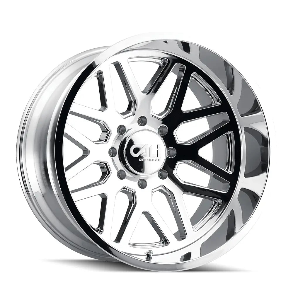 CALI OFF-ROAD INVADER 9115 CHROME 22x12 8x165.1 -51MM