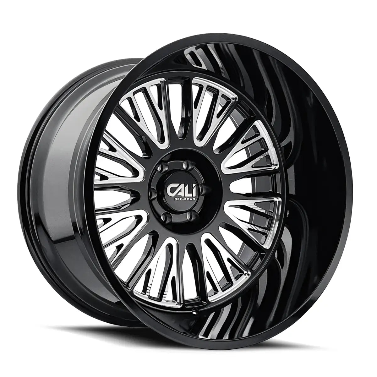 CALI OFF-ROAD VERTEx 9116 BLACK MILLED 20x10 5x127 -25MM