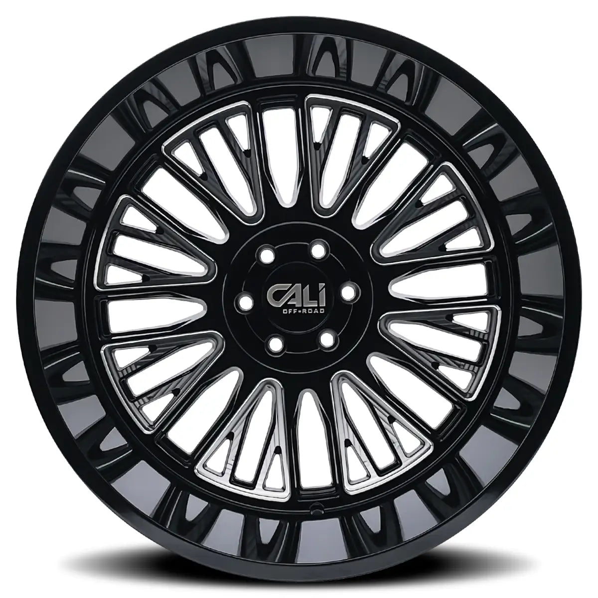 CALI OFF-ROAD VERTEx 9116 BLACK MILLED 20x10 6x139.7 -25MM