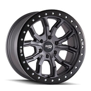 DIRTY LIFE DT-1 9303 SATIN GUNMETAL 17x9 5x127  -12MM 78.1MM