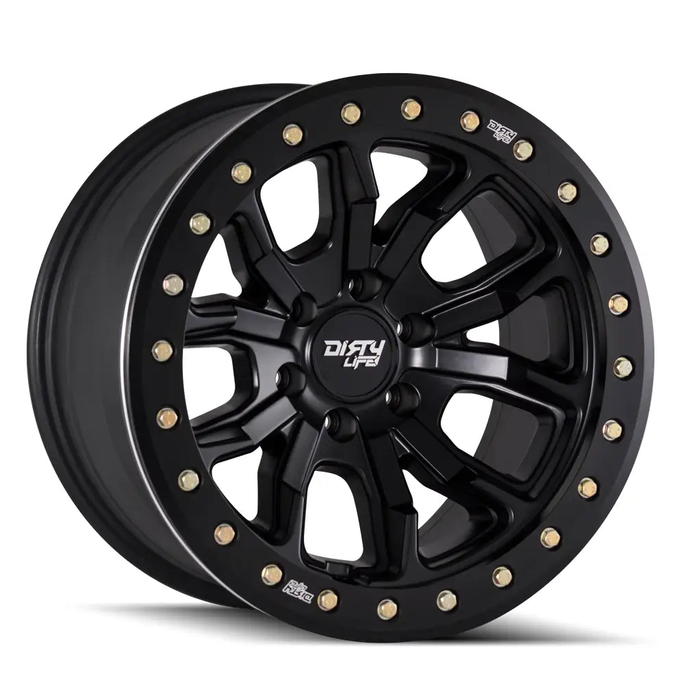 DIRTY LIFE DT-1 9303 SATIN BLACK 17x9 5x139.7 -38MM 108MM