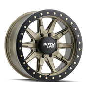 DIRTY LIFE DT-2 9304 SATIN GOLD 17x9 5x127 -38MM 78.1MM