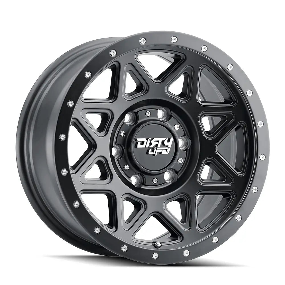 DIRTY LIFE THEORY 9305 SATIN BLACK 16x8 6x120 0MM 66.9MM