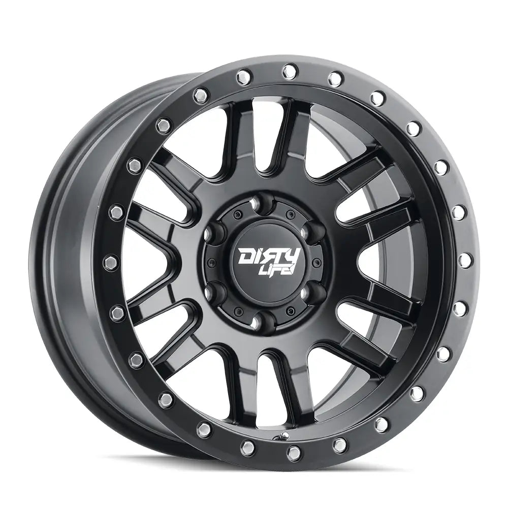 DIRTY LIFE CANYON PRO 9309 SATIN BLACK 17x9 5x127 -38MM