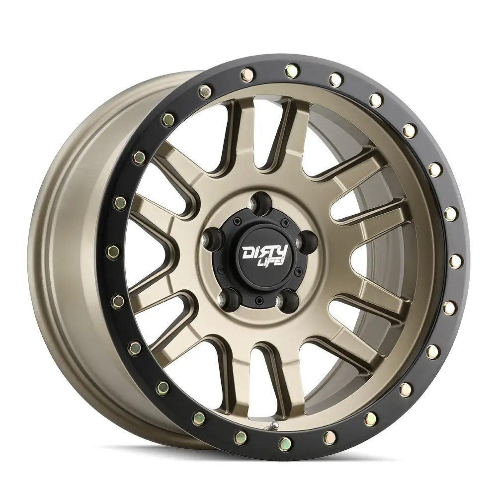 DIRTY LIFE CANYON PRO 9309 SATIN GOLD 17x9 6x139.7 -12MM