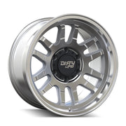 DIRTY LIFE CANYON 9310 MACHINED 17x9 5x127 -12MM 71.5MM