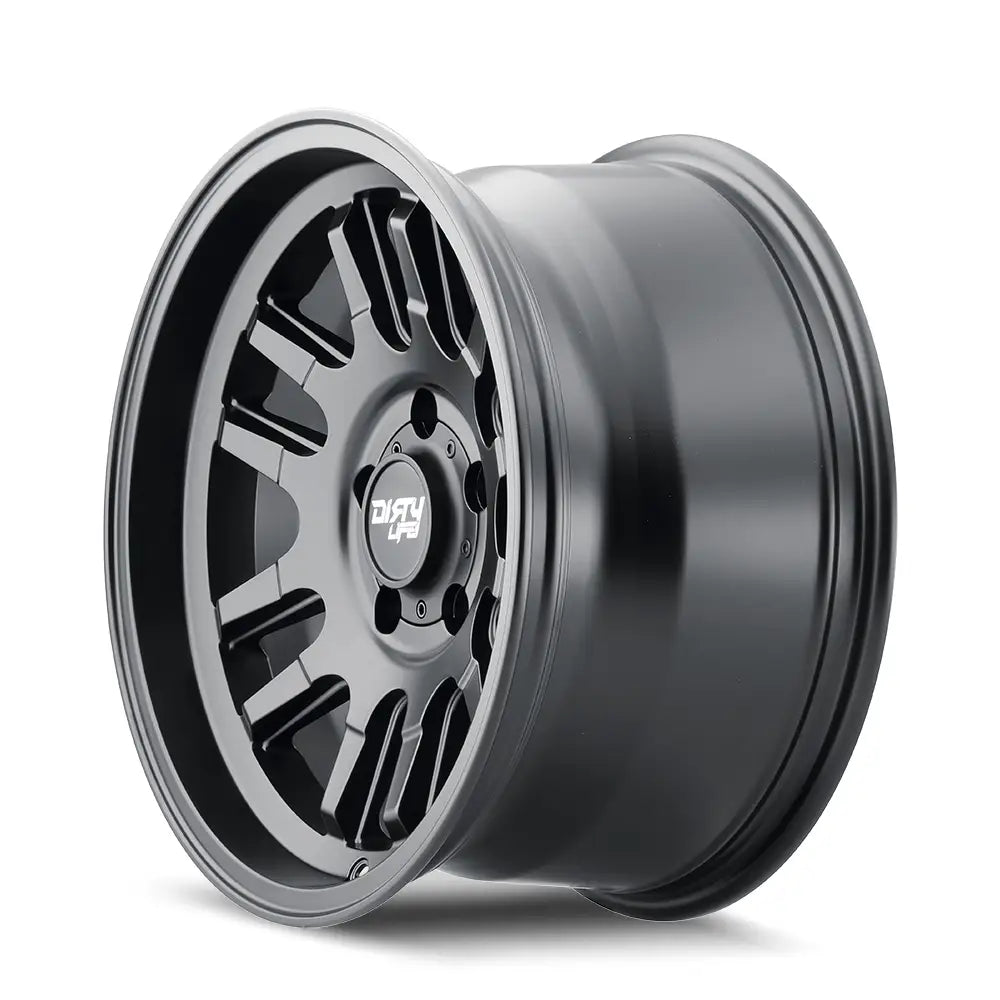 DIRTY LIFE CANYON 9310 MATTE BLACK 17x9 6x139.7 0MM 106MM
