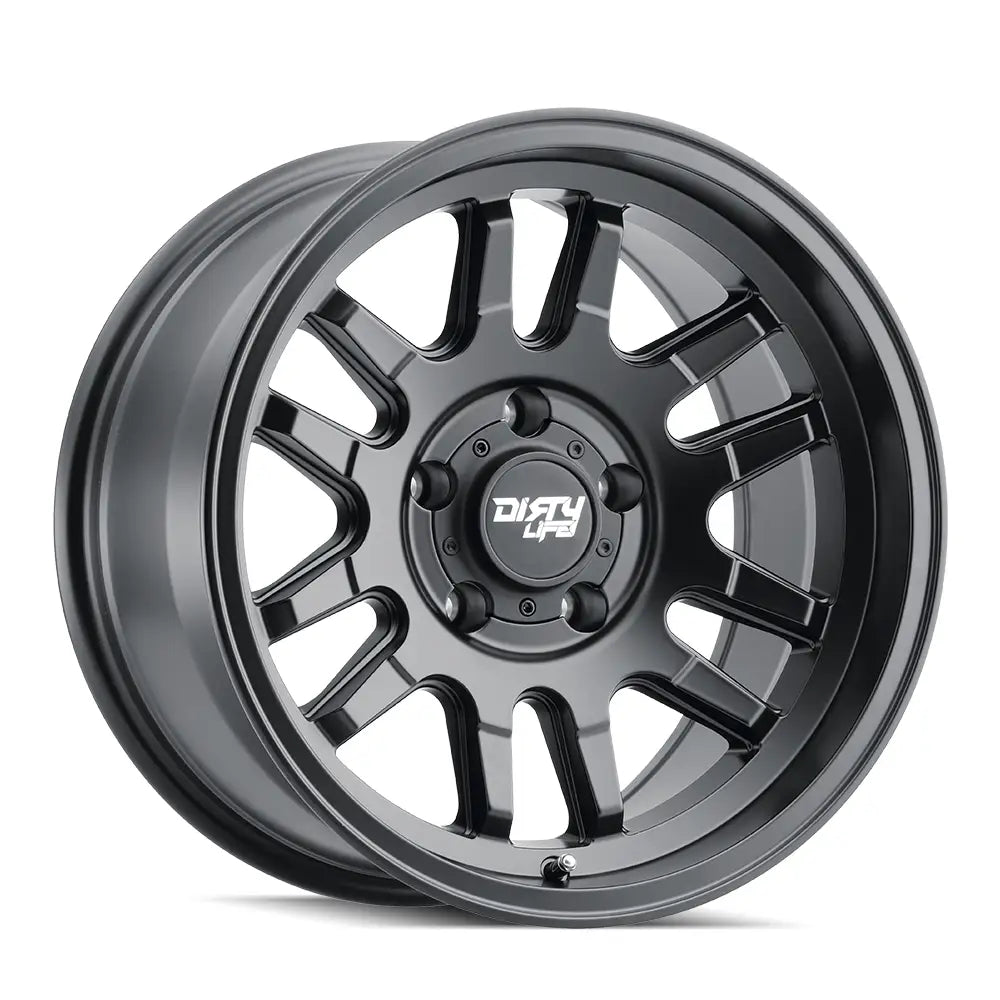 DIRTY LIFE CANYON 9310 MATTE BLACK 17x9 6x139.7 0MM 106MM