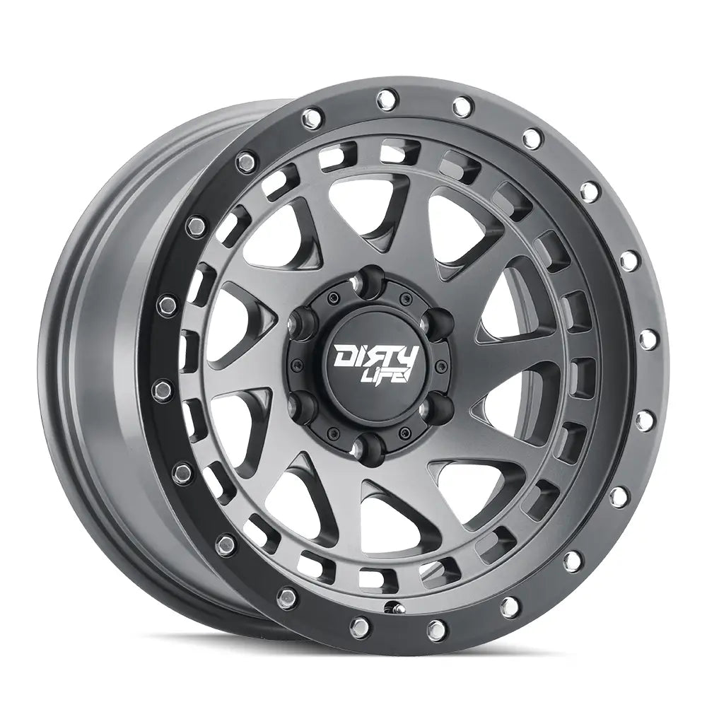 DIRTY LIFE ENIGMA PRO 9311 SATIN GRAPHITE 17x9 5x127 -38MM