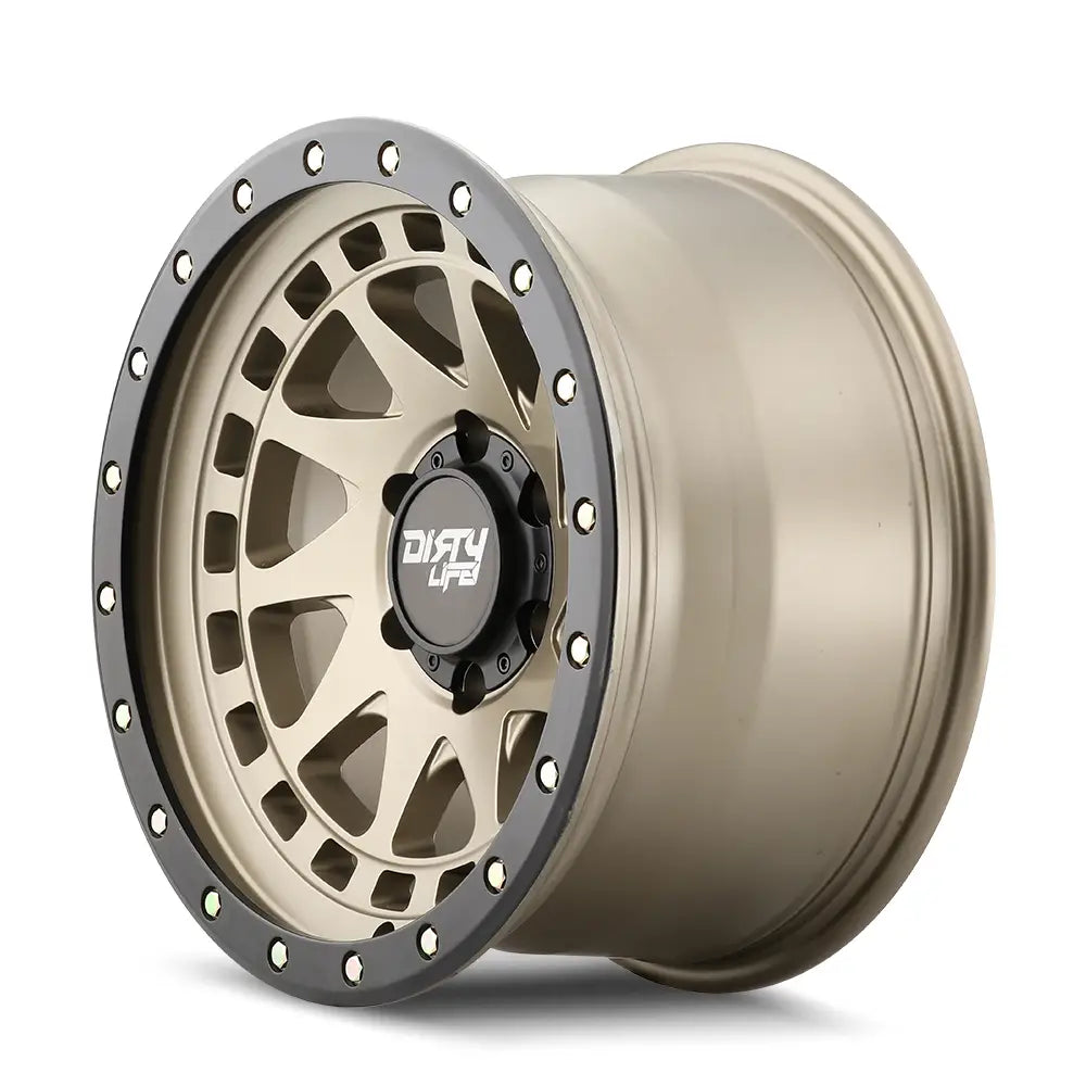 DIRTY LIFE ENIGMA PRO 9311 SATIN GOLD 17x9 6x139.7 -12MM