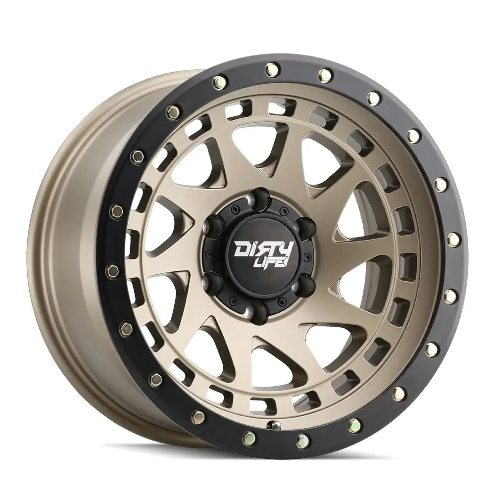 DIRTY LIFE ENIGMA PRO 9311 SATIN GOLD 17x9 6x139.7 -38MM