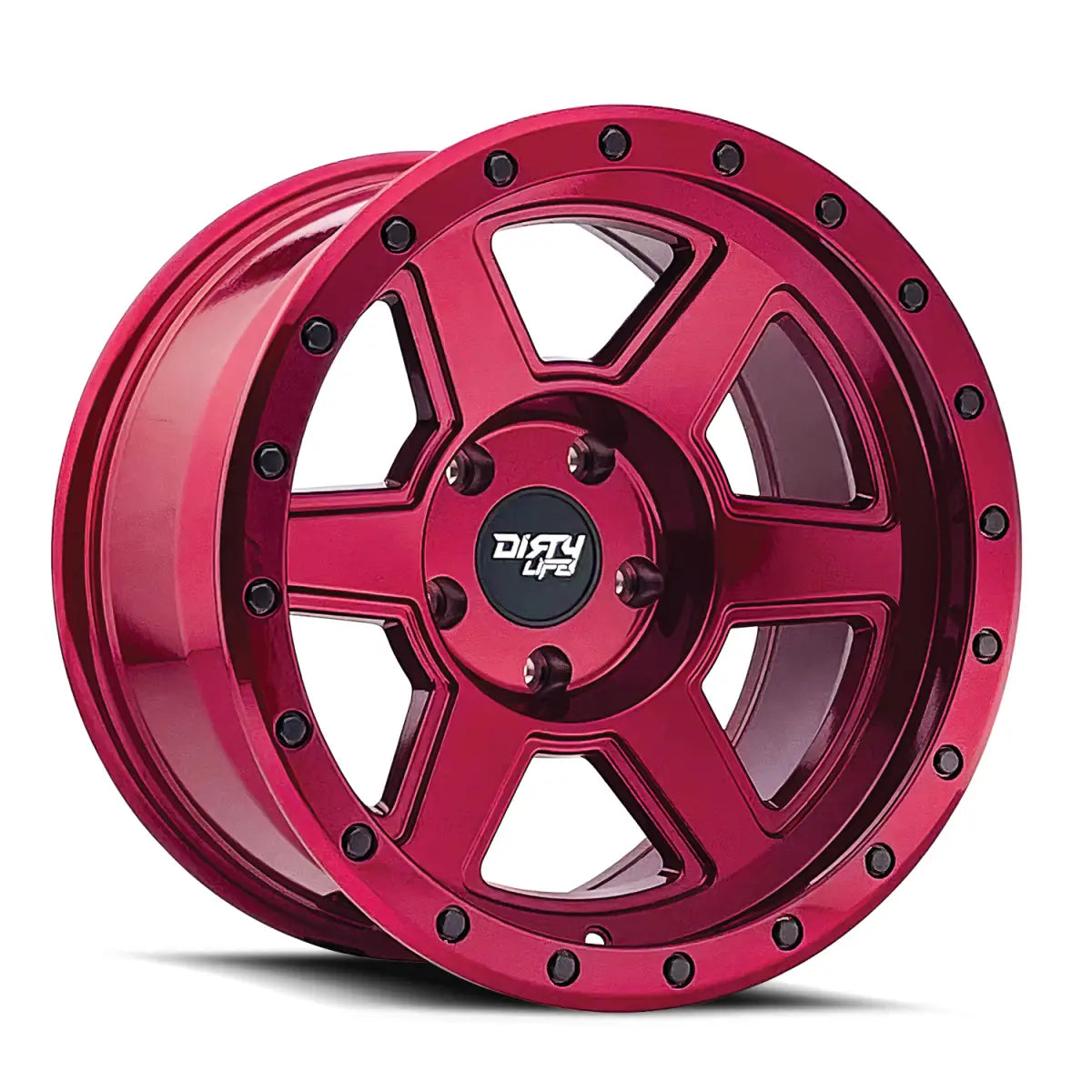 DIRTY LIFE COMPOUND 9315 CRIMSON CANDY RED 18x9 5x127 -12MM