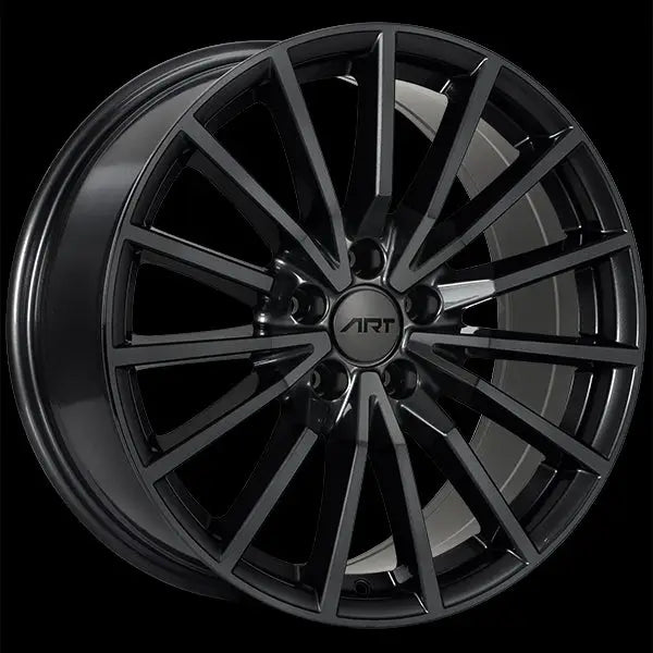 ART R128 18x8.5 ET35 66.5 Gloss Black / Michelin X ICE SNOW