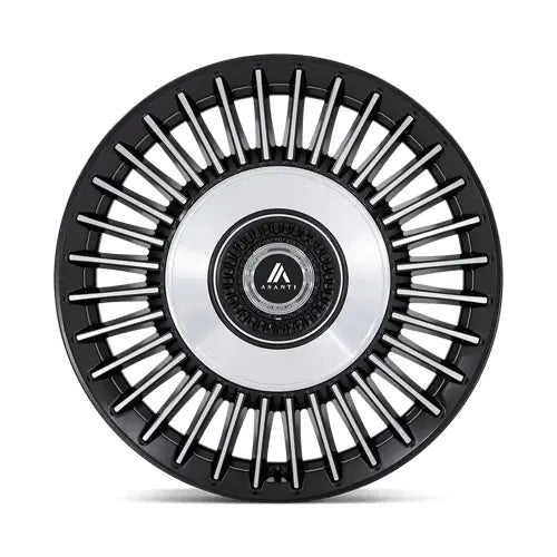 Asanti Black ABL-40 TIARA 22X10.5 5x115/5x120 ET18 CB74.1mm