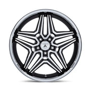 Asanti Black ABL-46 DUKE 22X10.5 5x120 ET18 CB74.1mm Gloss