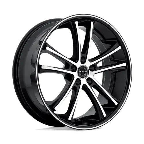 Asanti Black ABL-1 PEGASI 20X8.5 5x114.3 ET35 CB74.1mm