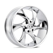 Asanti Black ABL-17 20X8.5 6x139.7 ET30 CB100.3mm Chrome