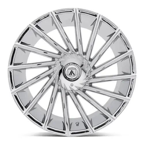 Asanti Black ABL-18 MATAR 24X9.0 Blank ET30 CB72.56mm Chrome