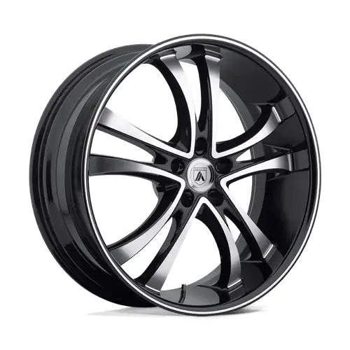Asanti Black ABL-6 22X10.0 5x112 ET38 CB74.1mm Machined
