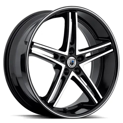 Asanti Black ABL-7 22X10.0 5x115 ET20 CB74.1mm Machined