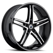 Asanti Black ABL-7 22X10.0 5x120 ET20 CB74.1mm Machined