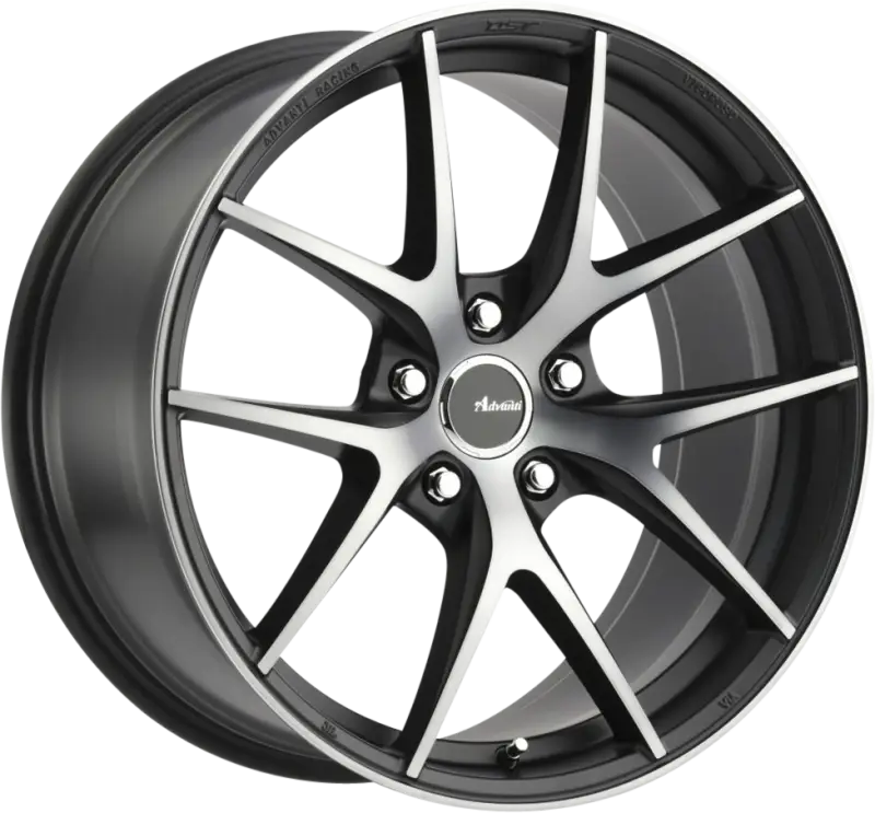 Advanti Vigoroso 18x9 5x112 ET45 CB73.1 Matte Black wx