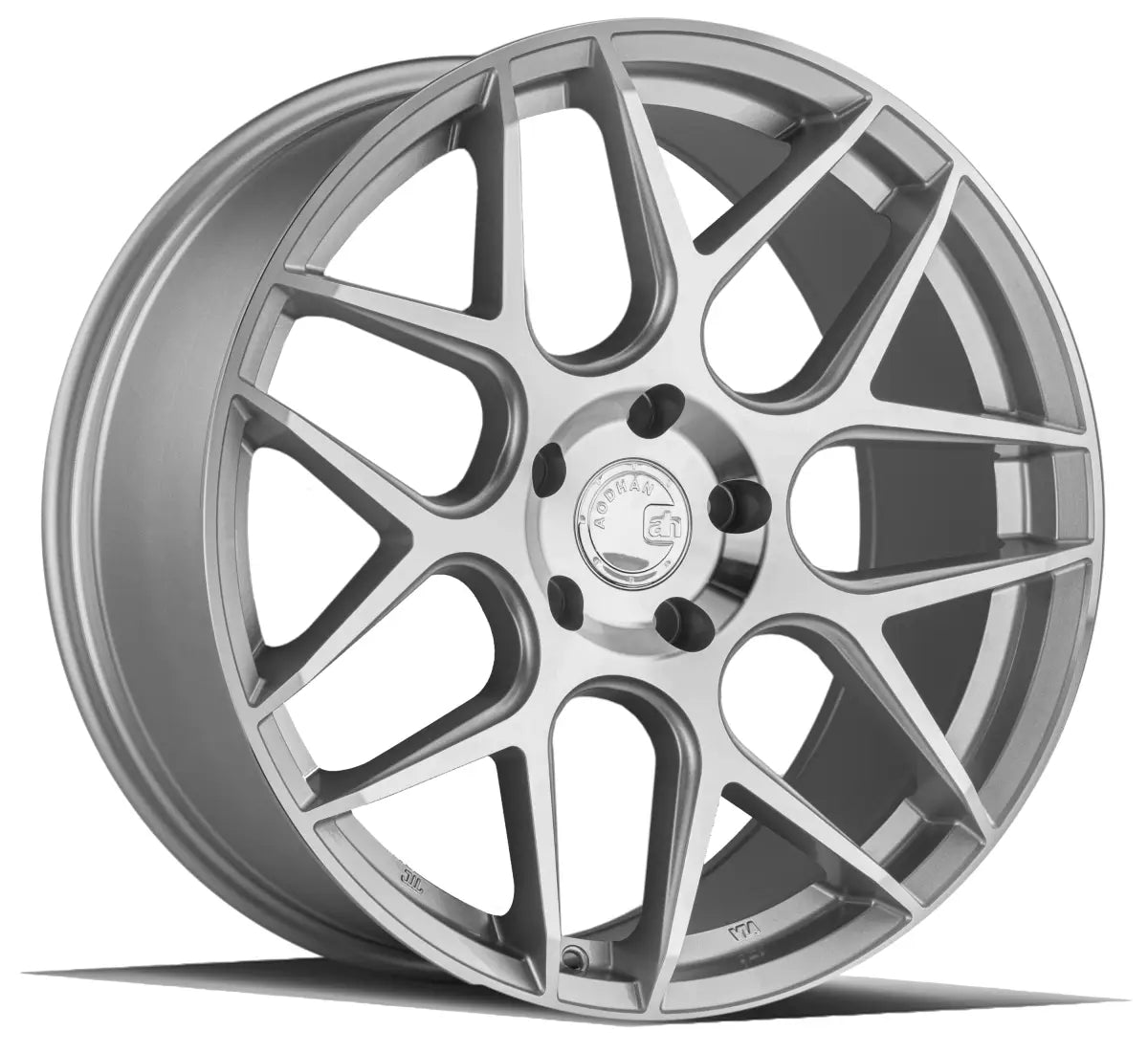 Aodhan Wheels AFF2 19x8.5 5x120 CB72.6 ET35 Gloss Silver
