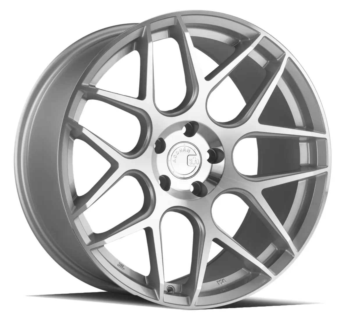 Aodhan Wheels AFF2 19x9.5 5x112 CB66.6 ET35 Gloss Silver