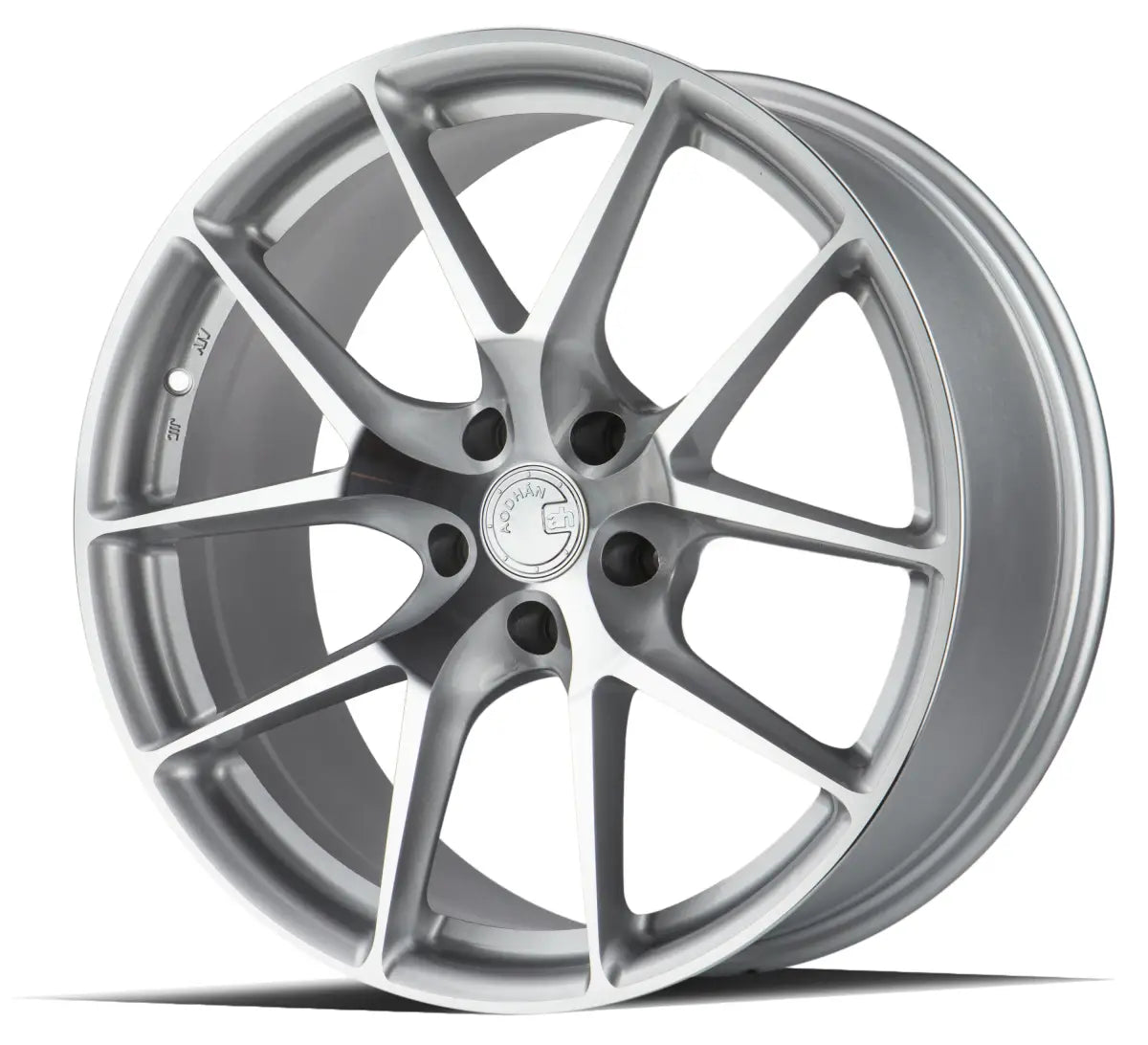 Aodhan Wheels AFF7 19x8.5 5x120 CB72.6 ET35 Gloss Silver