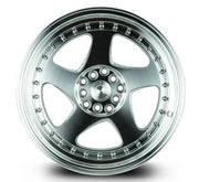 Aodhan Wheels AH01 17x9 5x100/5x114.3 CB73.1 ET25 Silver