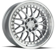 Aodhan Wheels AH02 17x8 4x100/4x114.3 CB73.1 ET35 Silver w/