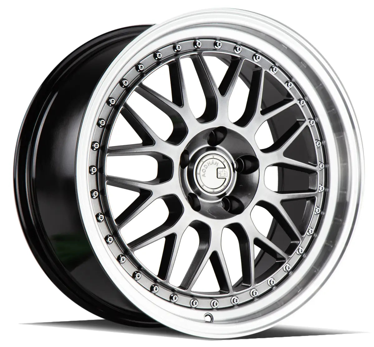 Aodhan Wheels AH02 18x8.5 5x114.3 CB73.1 ET35 Hyper Black
