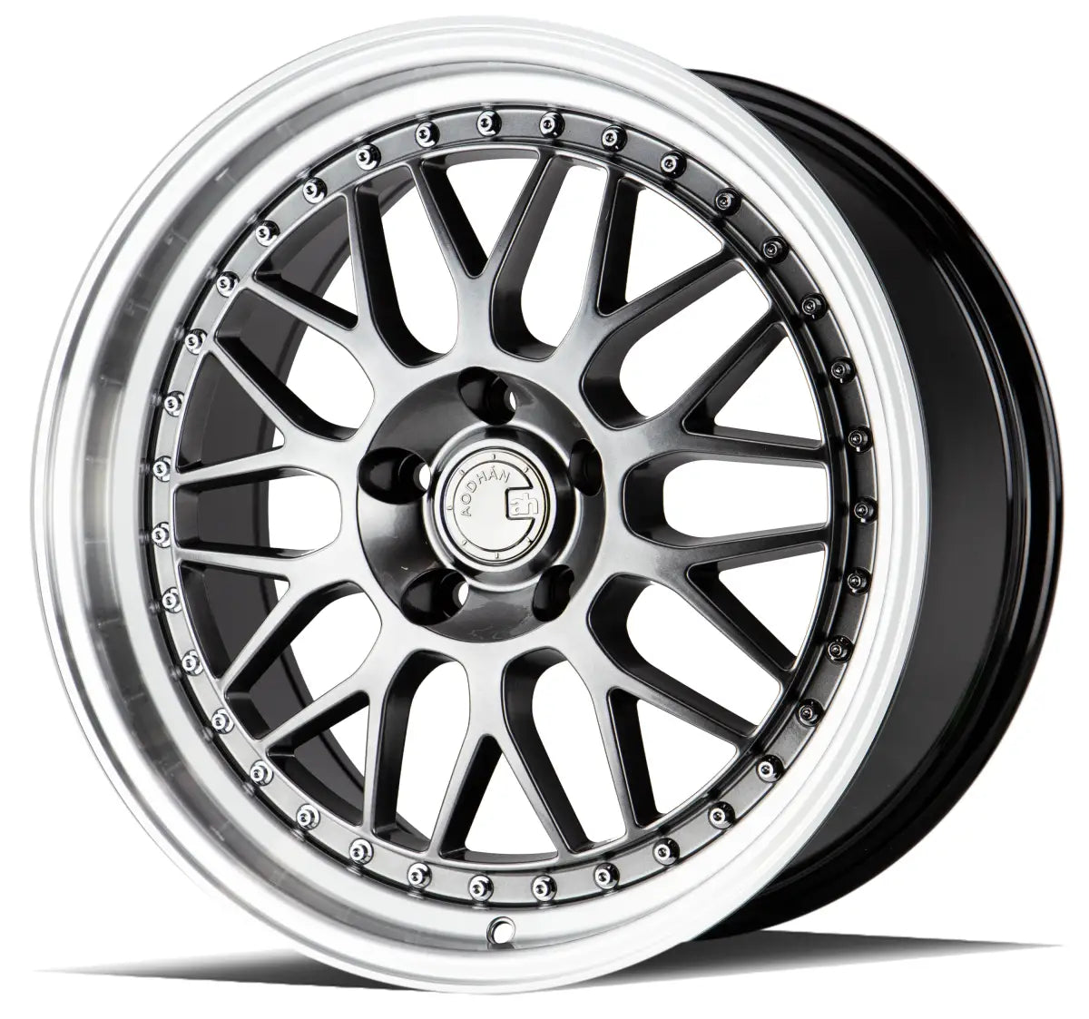Aodhan Wheels AH02 18x8.5 5x120 CB72.6 ET35 Hyper Black w/