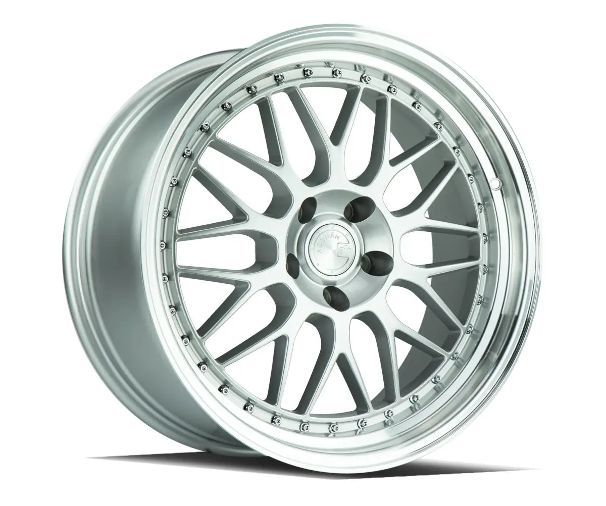 Aodhan Wheels AH02 18x9.5 5x100 CB73.1 ET35 Silver w/