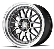 Aodhan Wheels AH02 18x9.5 5x120 CB72.6 ET35 Hyper Black w/
