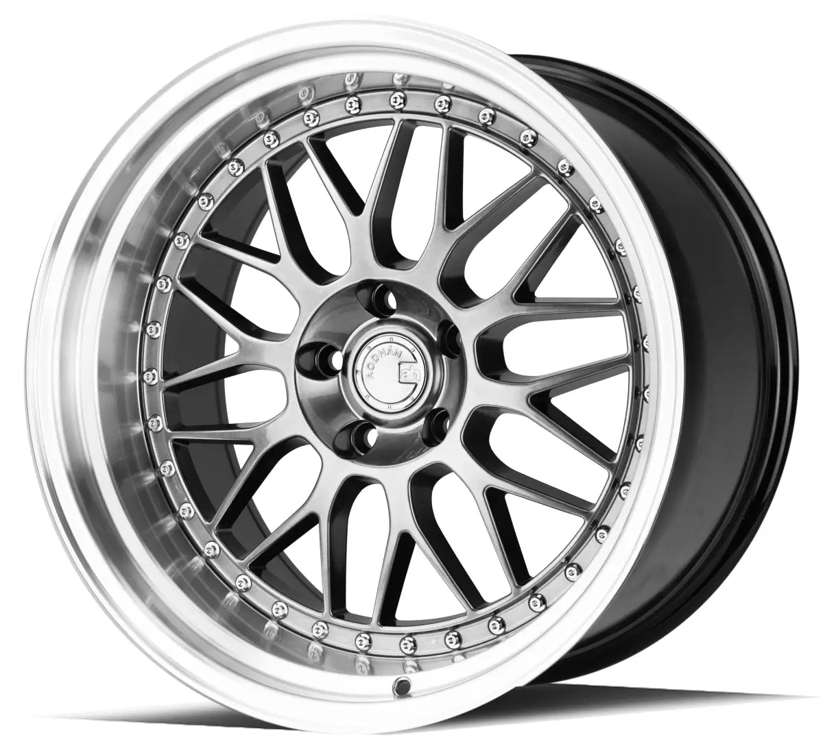 Aodhan Wheels AH02 19x11 5x114.3 CB73.1 ET15 Hyper Black w/