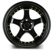 Aodhan Wheels AH03 19x11 5x114.3 CB73.1 ET15 Gloss Black W
