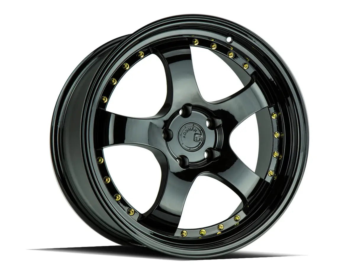 Aodhan Wheels AH03 19x9.5 5x114.3 CB73.1 ET22 Gloss Black W