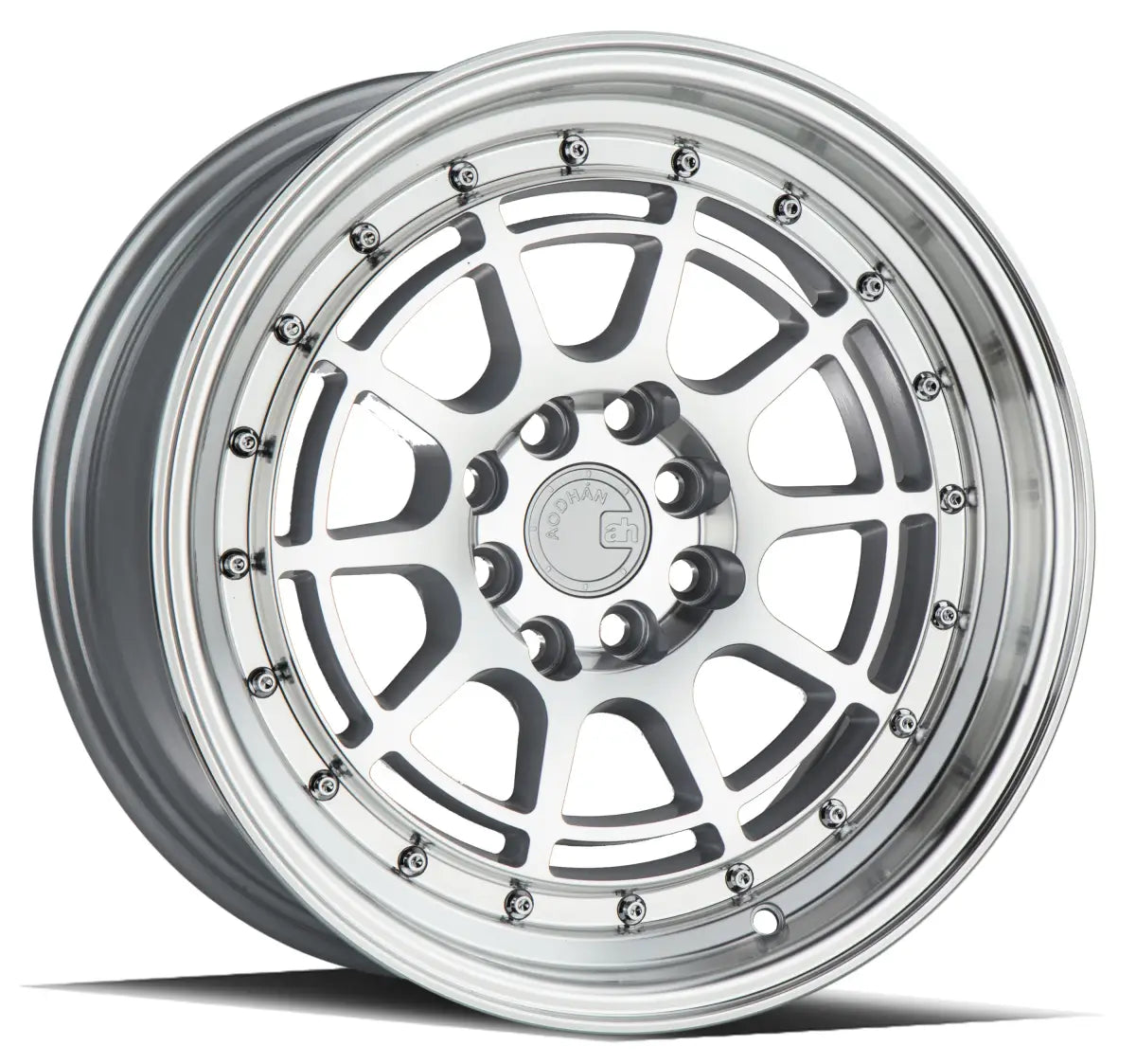 Aodhan Wheels AH04 16x8 4x100/4x114.3 CB73.1 ET15 Silver