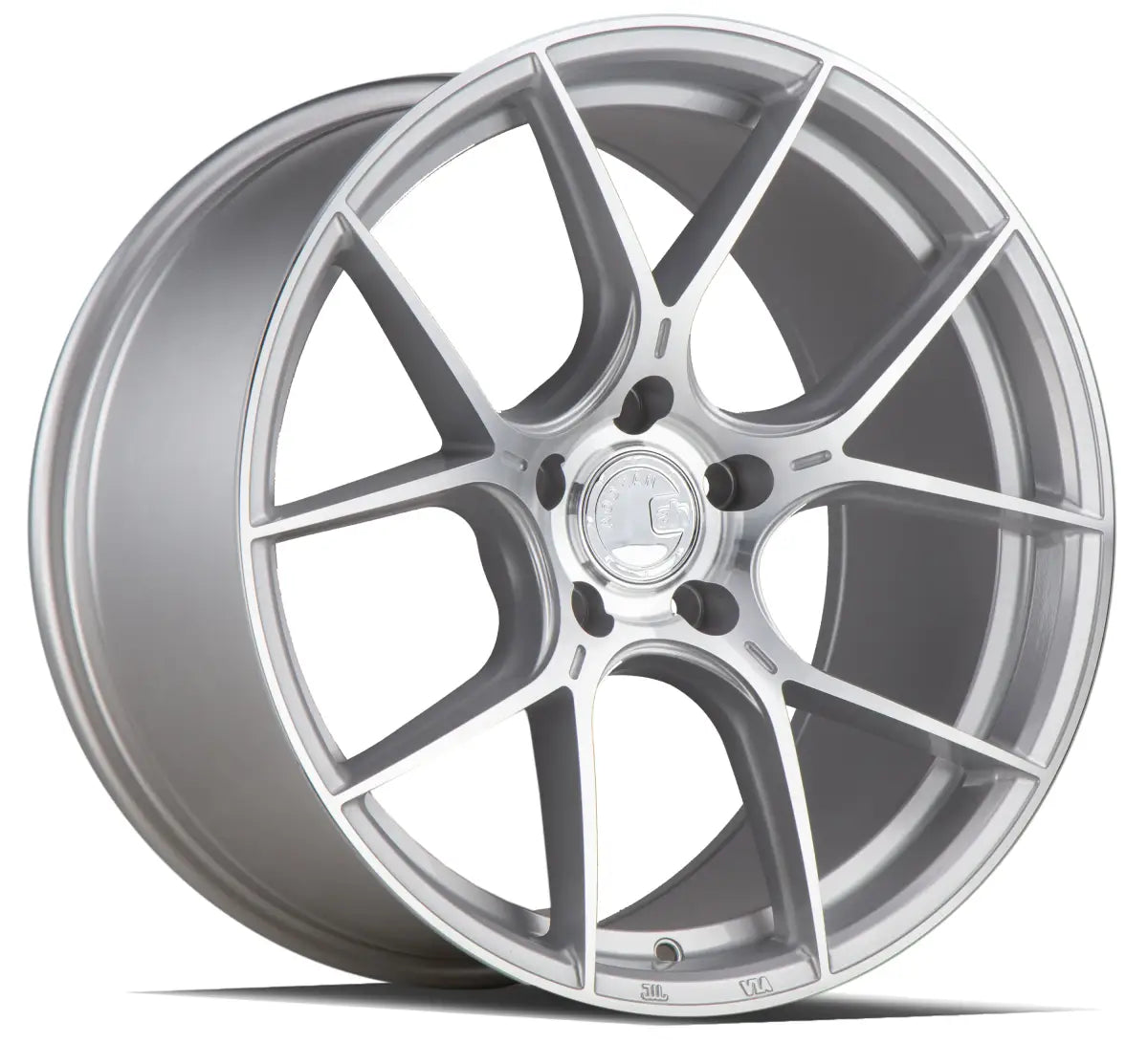 Aodhan Wheels AH-11 18x8.5 5x112 CB73.1 ET35 Gloss Silver