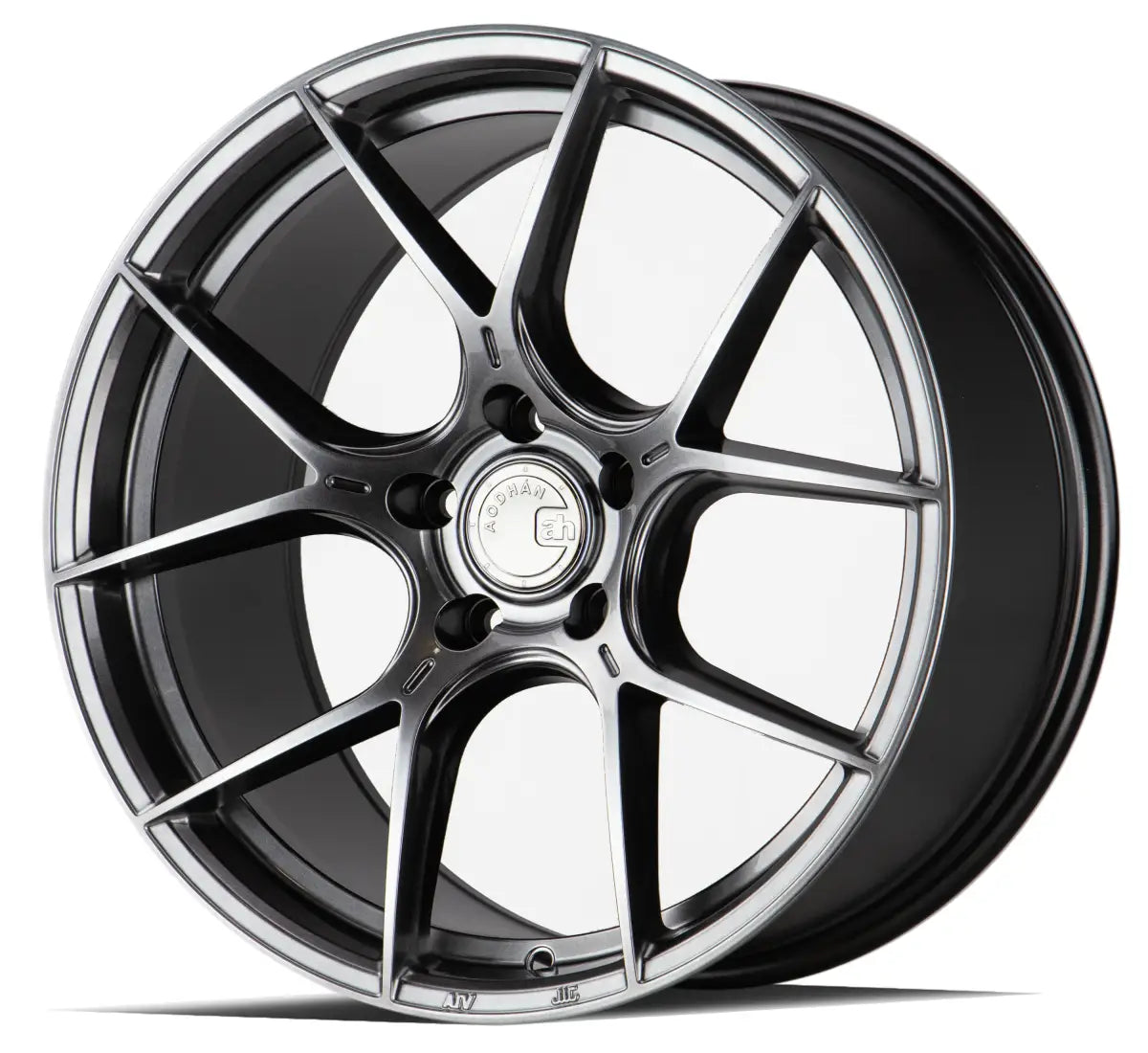 Aodhan Wheels AH-11 18x9.5 5x112 CB73.1 ET35 Hyper Black