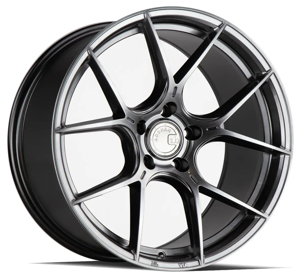 Aodhan Wheels AH-11 18x9.5 5x112 CB73.1 ET35 Hyper Black