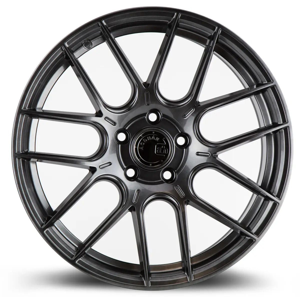 Aodhan Wheels AH-X 18x8.5 5x114.3 CB73.1 ET35 Hyper Black