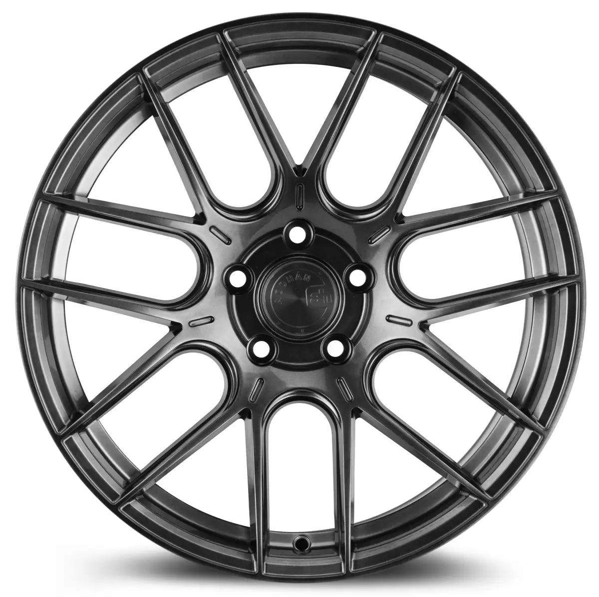 Aodhan Wheels AH-X 18x9.5 5x114.3 CB73.1 ET35 Hyper Black
