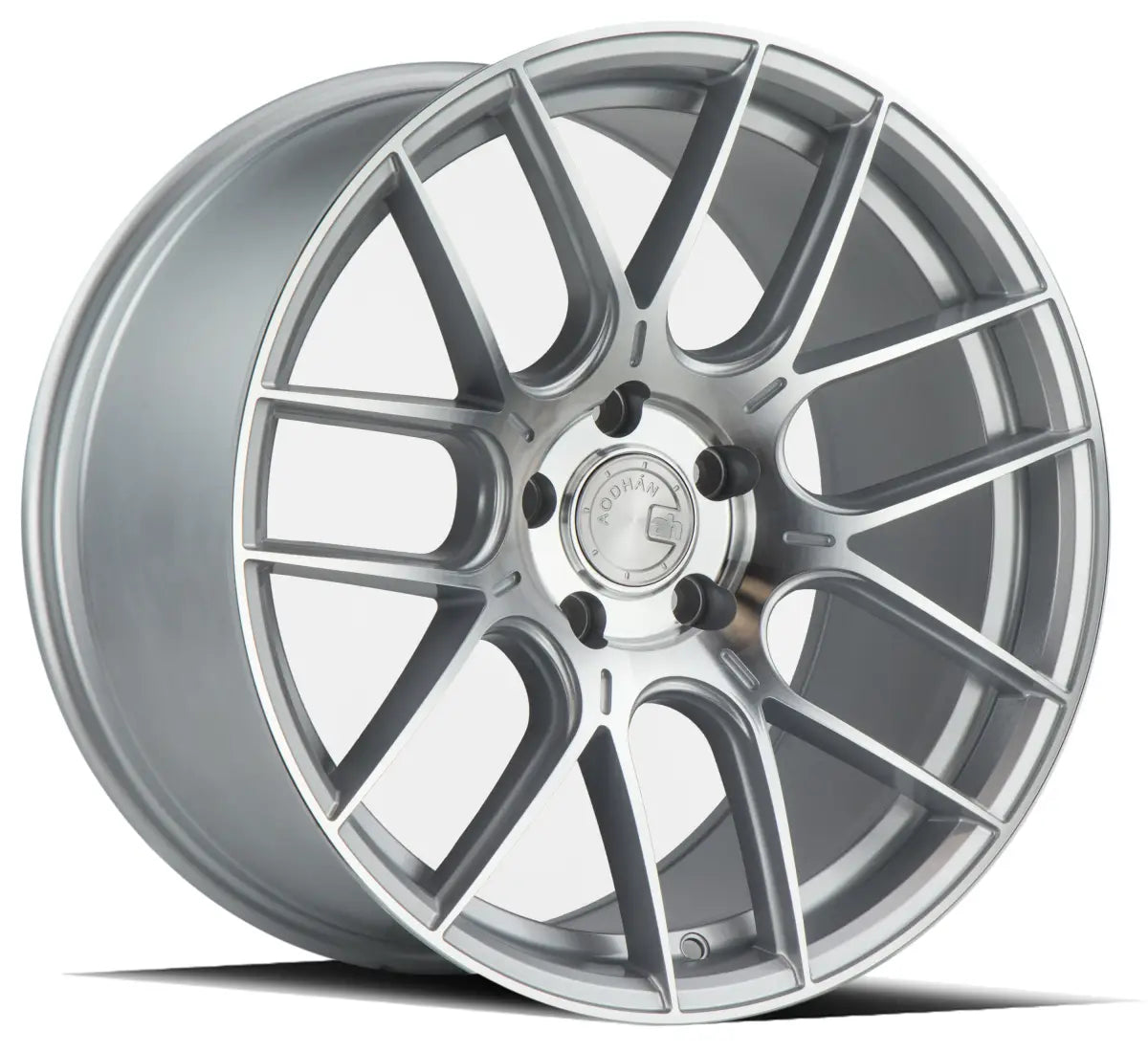 Aodhan Wheels AH-X 18x9.5 5x120 CB72.6 ET35 Gloss Silver