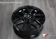 AMG M07 19X8 ET33 19X9 ET45 5/112 Staggered Gloss Black