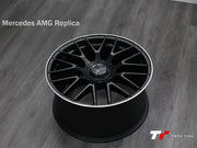 AMG Style M20 19X8.5 ET35 19X9.5 ET45 5/112 Staggered Matte