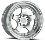 Aodhan Wheels AH03 15x8 4x100/4x114.3 CB73.1 ET20 Silver