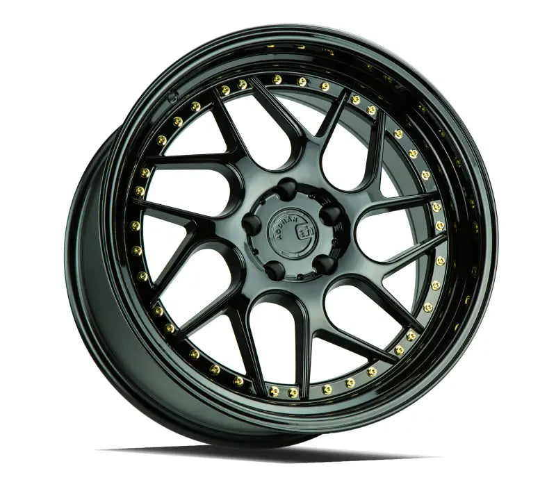 Aodhan Wheels DS01 18x9.5 5x114.3 CB73.1 ET15 Gloss Black W